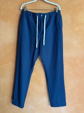 Chubbies Performance Pants XL Navy Blue Stretch Drawstring Casual Golf Pants